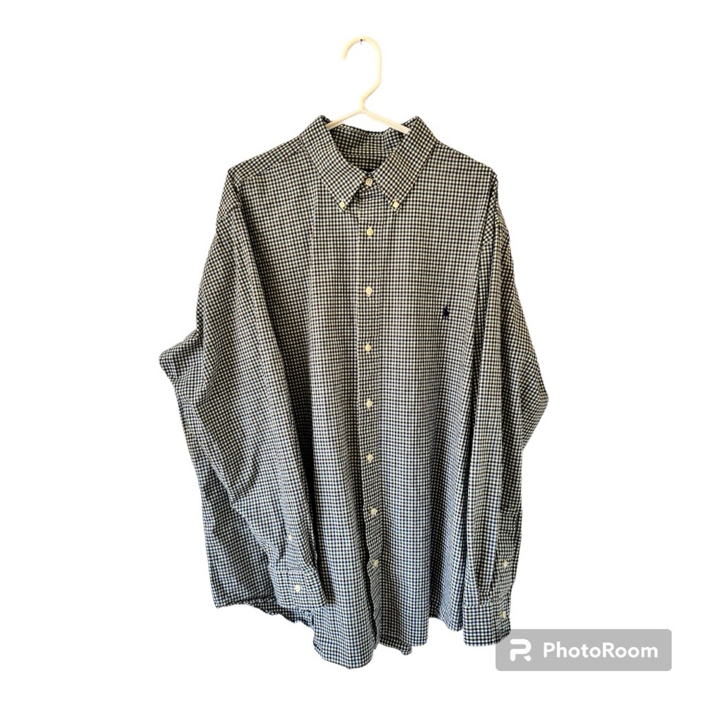 AUTHENTICATED Men’s Polo Ralph Lauren, Button Up, Plaid, Size: 2XB/2TG